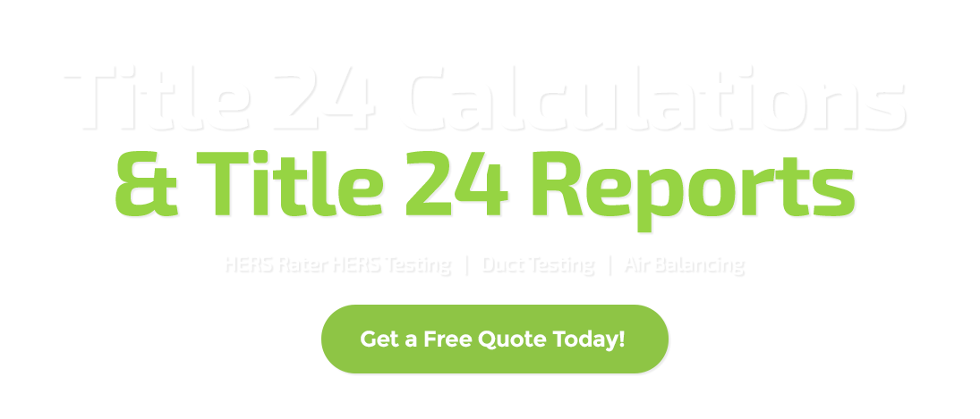 Title 24 calculations service advertisement